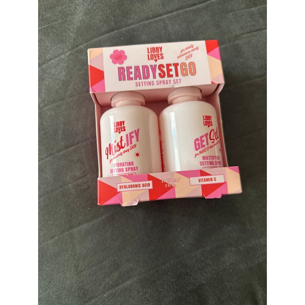 Libby Loves Ready Set Go Setting Spray Set New‎